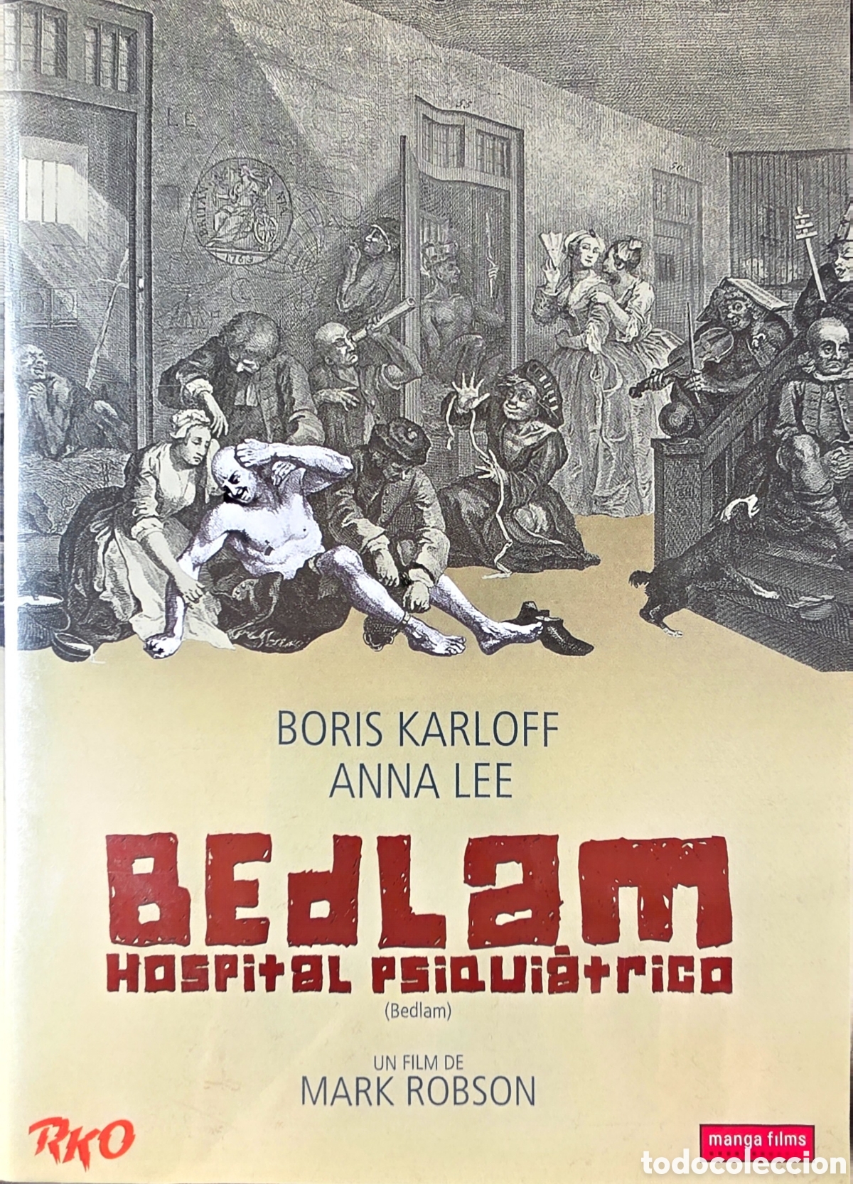 Cine: BEDLAM HOSPITAL PSIQUIATRICO BORIS KARLOFF