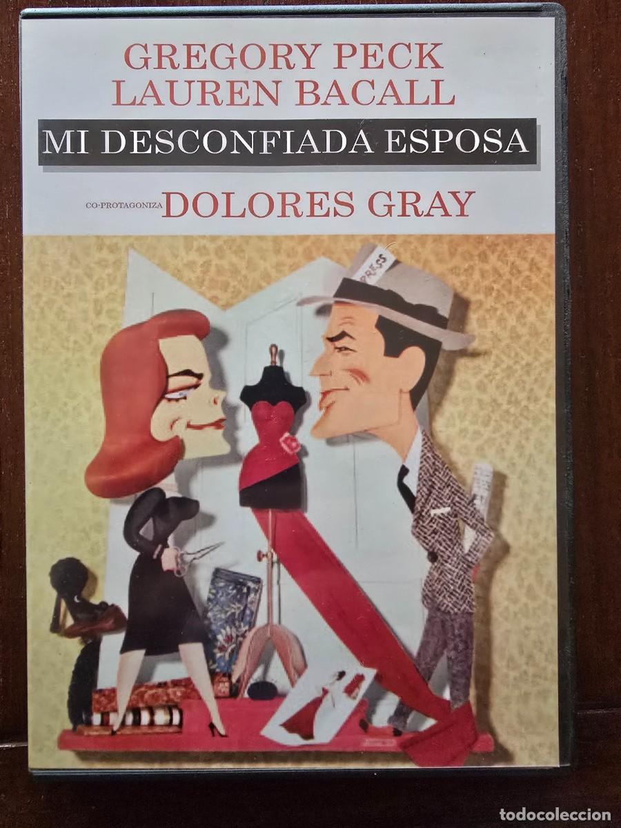 Cine: DVD Mi Desconfiada Esposa.Gregory Peck