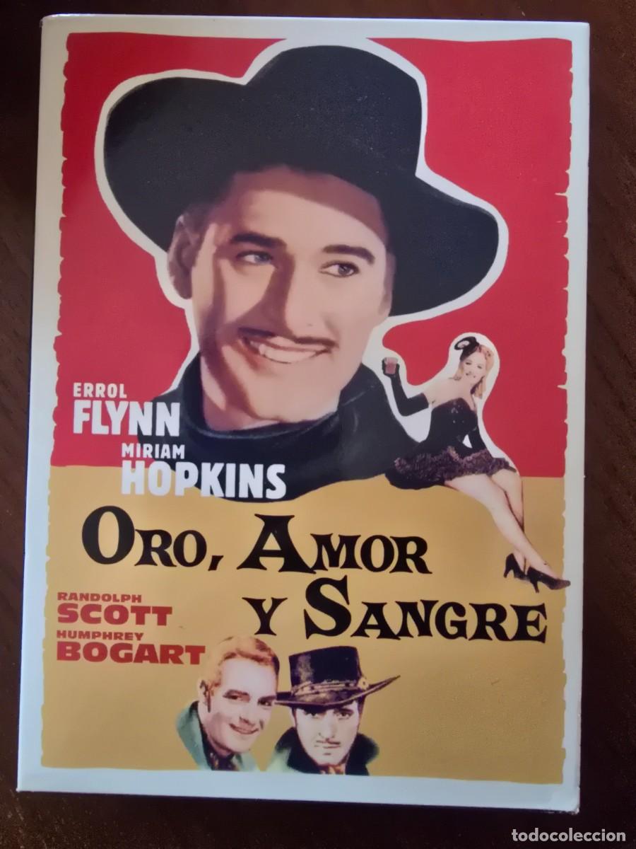 Cine: DVD Oro,Amor y Sangre.Errol Flynn