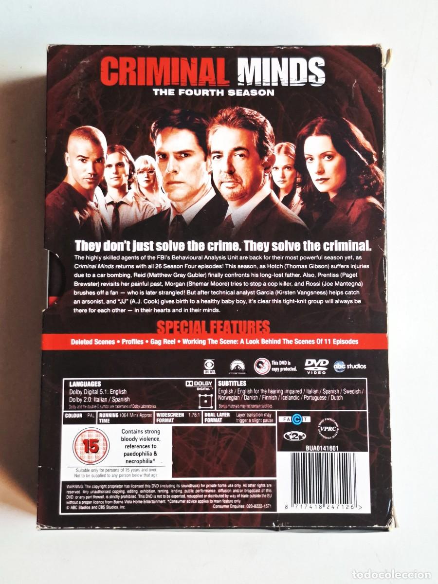 Cine: DVD - CRIMINAL MINDS - Foto 3