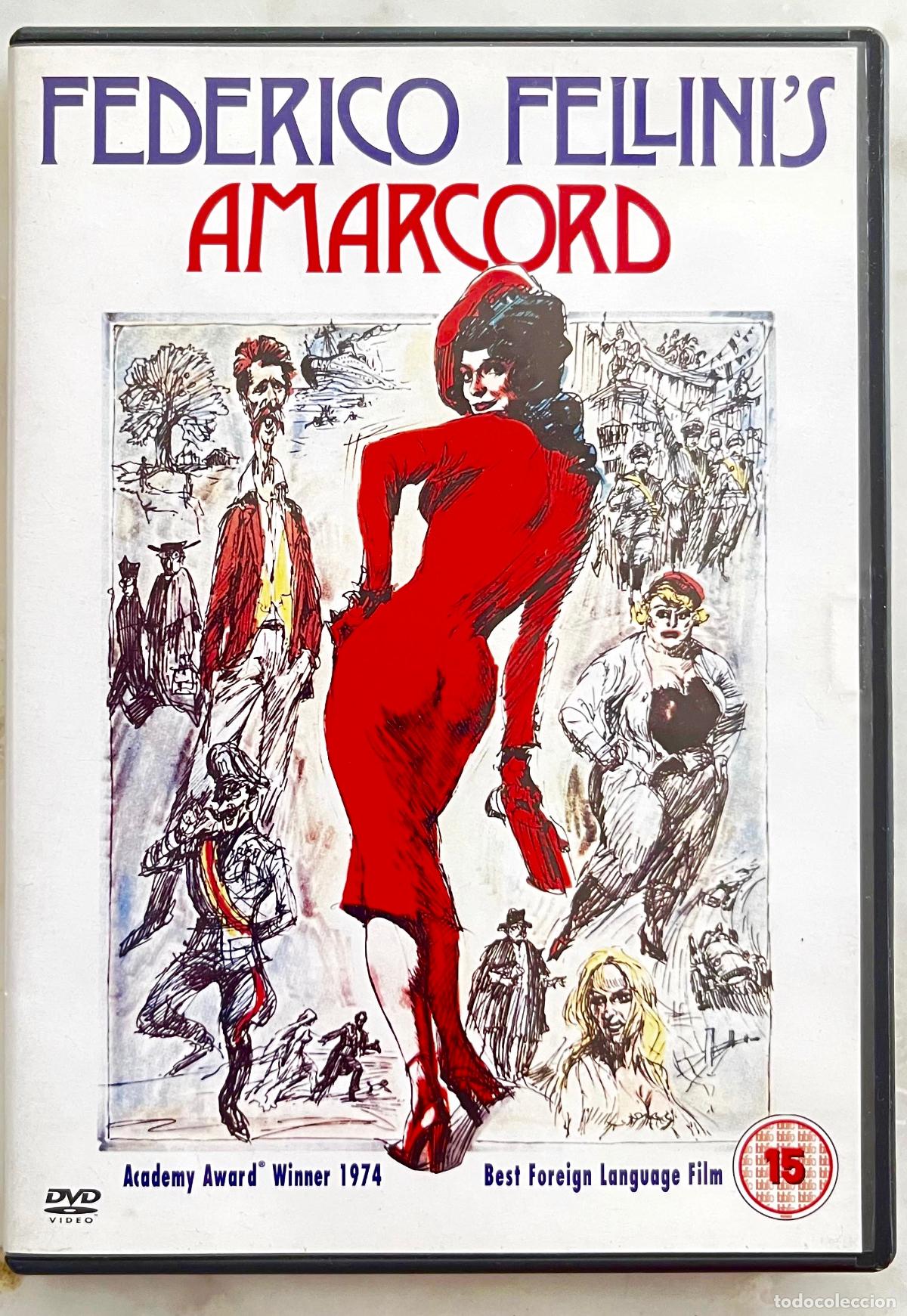 Cine: AMACORD. FEDERICO FELLINI. NINO ROTA. DVD