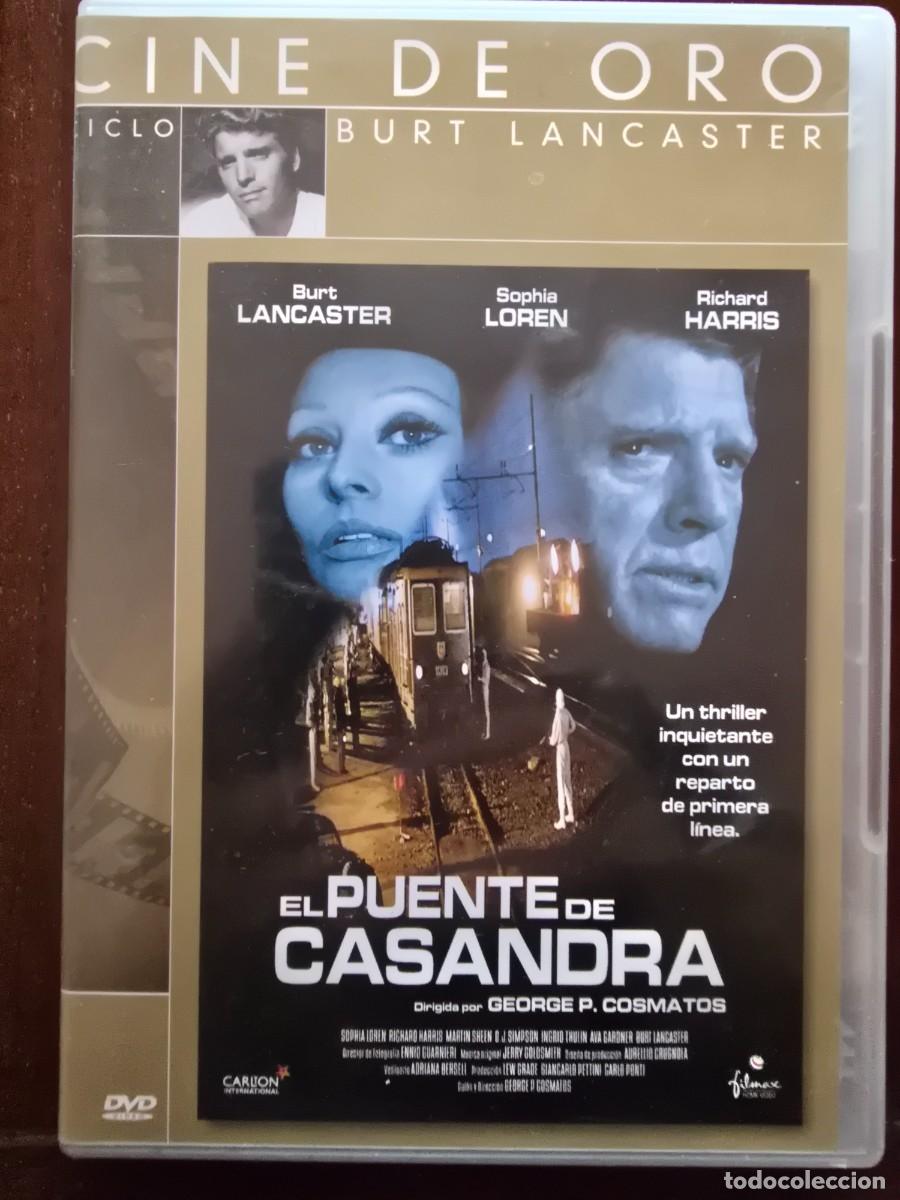 Cine: DVD El Puente de Casandra.Burt Lancaster
