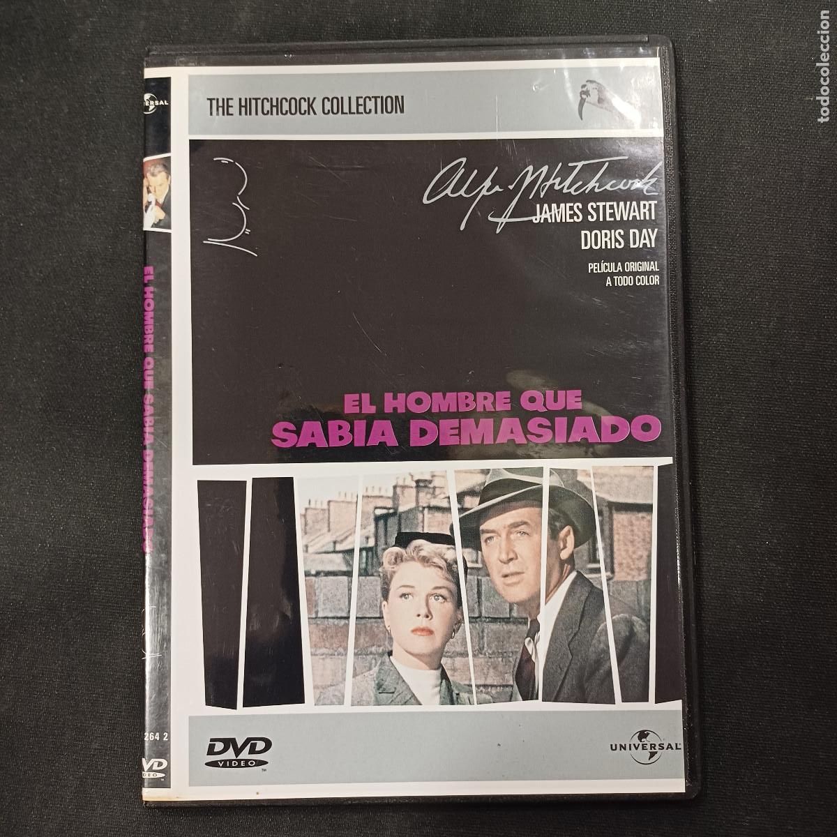 Cine: EL HOMBRE QUE SABIA DEMASIADO/DVD SLIM.