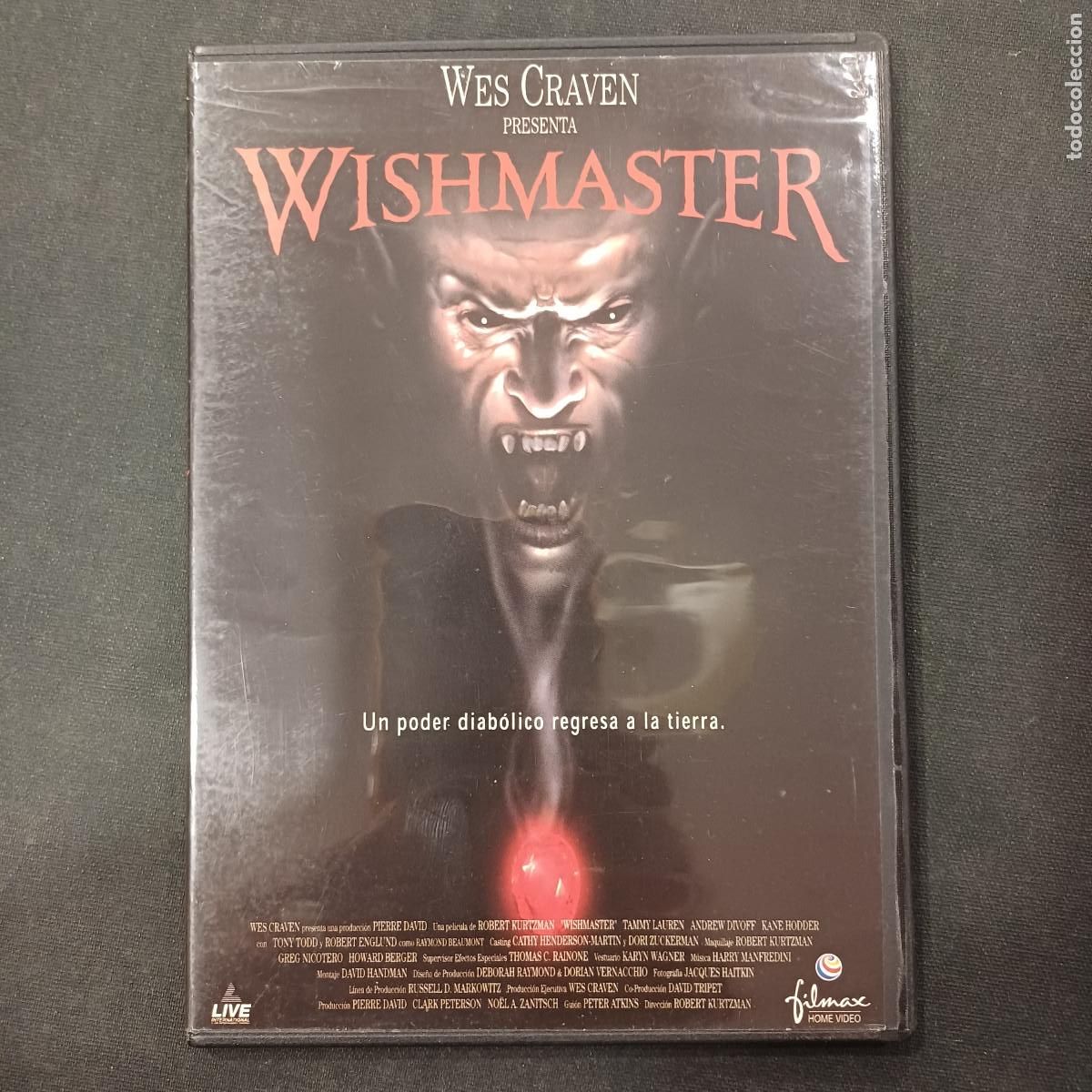 Cine: WISHMASTER/DVD SLIM. - Foto 1