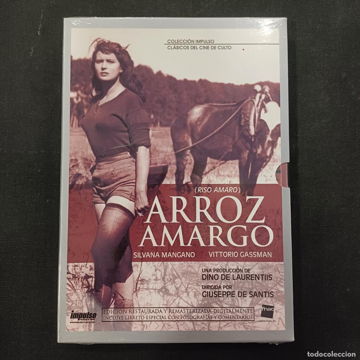 Cine: ARROZ AMARGO/SILVANA MANGANO/DVD PRECINTADO&iexcl;&iexcl;&iexcl;.