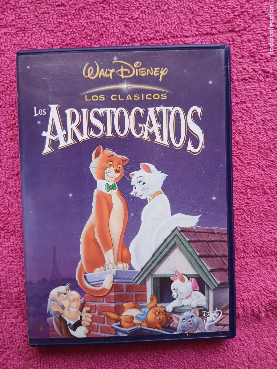 Cine: los aristogatos 1970 walt disney los cl&aacute;sicos Wolfgang Reitherman disney dvd