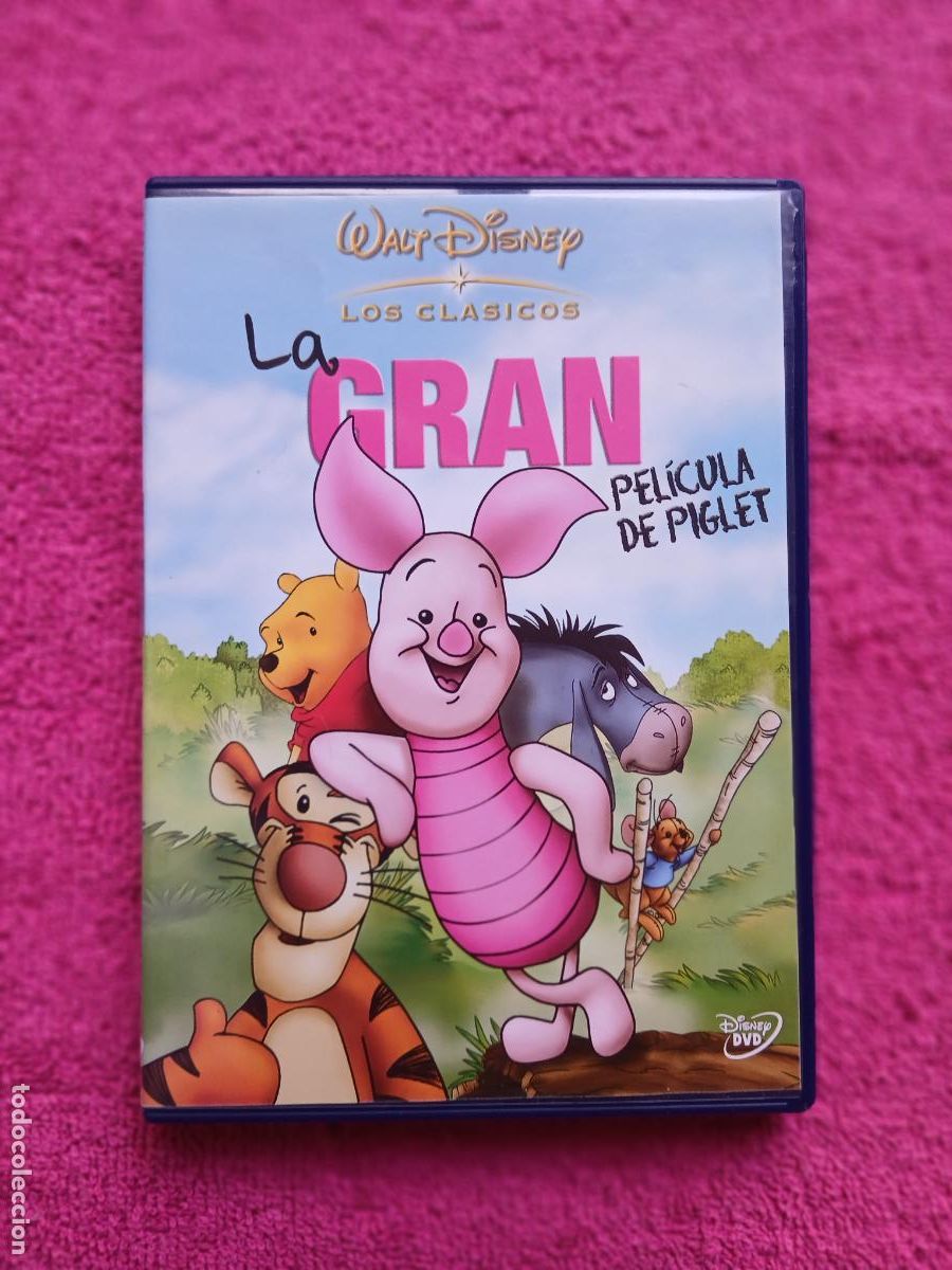 Cine: La gran pel&iacute;cula de Piglet 2003 walt disney los cl&aacute;sicos Francis Glebas disney dvd