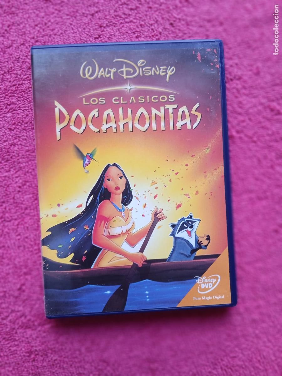 Cine: pocahontas 1995 walt disney los cl&aacute;sicos Mike Gabriel y Eric Goldberg disney dvd