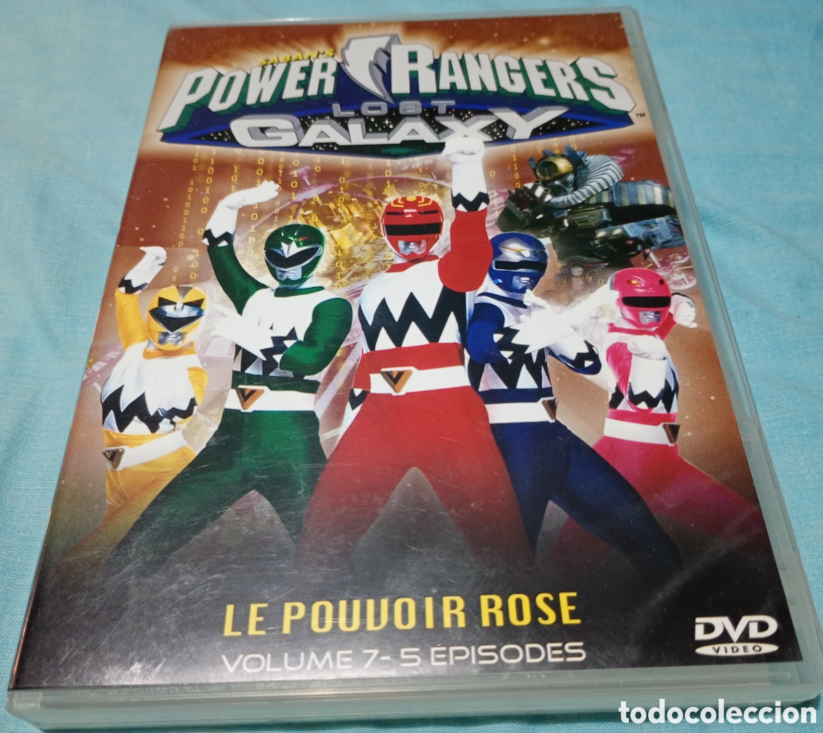 Cine: Power Rangers lost galaxy volumen 7 DVD en franc&eacute;s