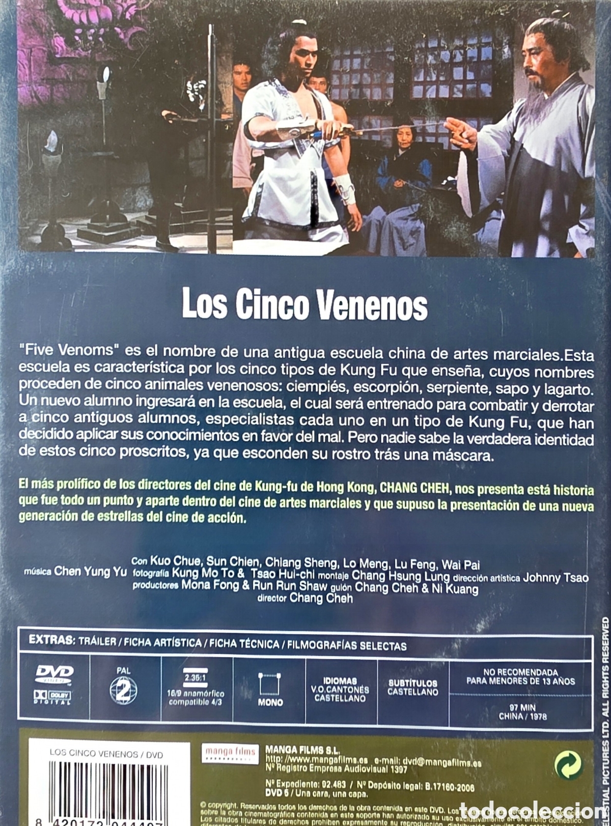 Cine: LOS CINCO VENENOS (DVD)...... - Foto 4