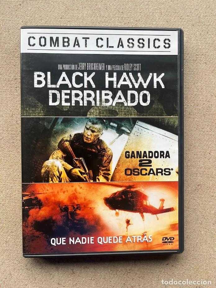 Cine: Black Hawk Derribado / 2 DVD / J. Harttnett & Ewan McGregor / Ridley Scott / Combat Classics /