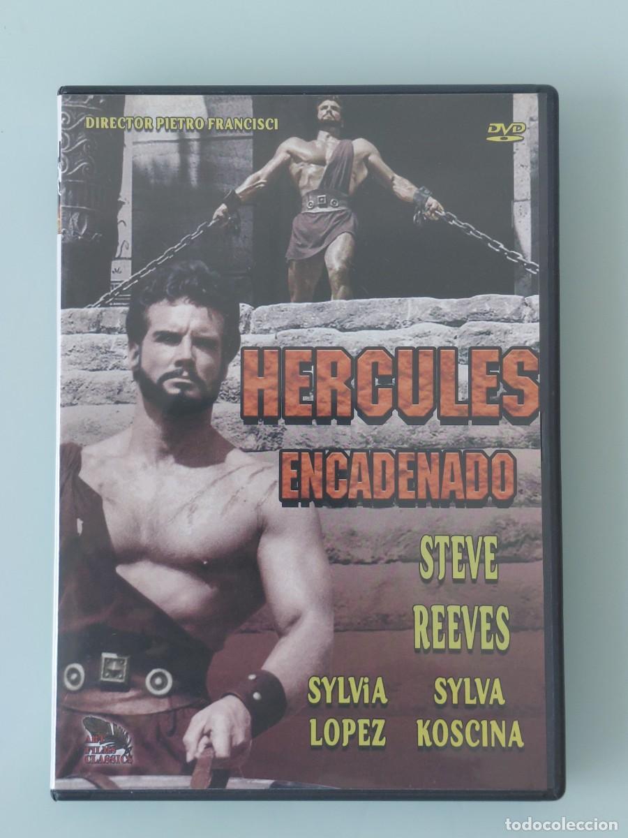 Cine: DVD - HERCULES ENCADENADO DE STEVE REEVES Y SYLVIA LOPEZ