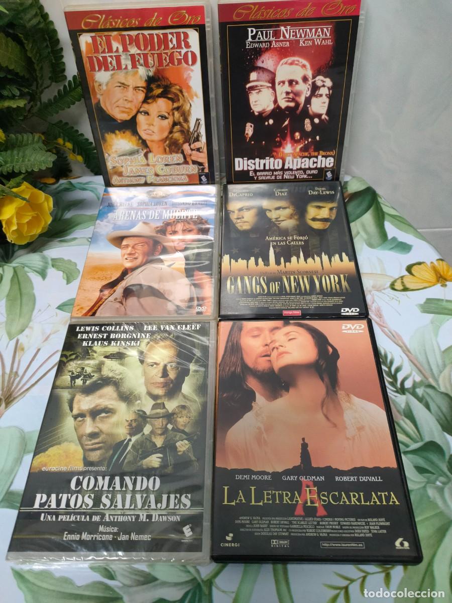Cine: 6 DVD LOTE. PEL&Iacute;CULAS. EDICIONES ESPECIALES ➕ REGALOS GRATIS