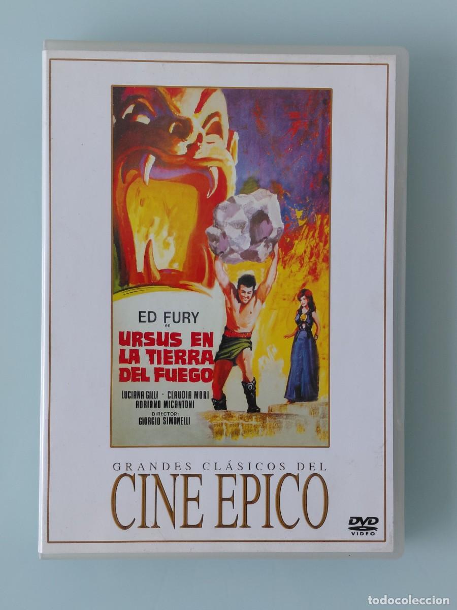 Cine: DVD - URSUS EN LA TIERRA DEL FUEGO DE GIORGIO SIMONELLI CON ED FURY, CLAUDIA MORI