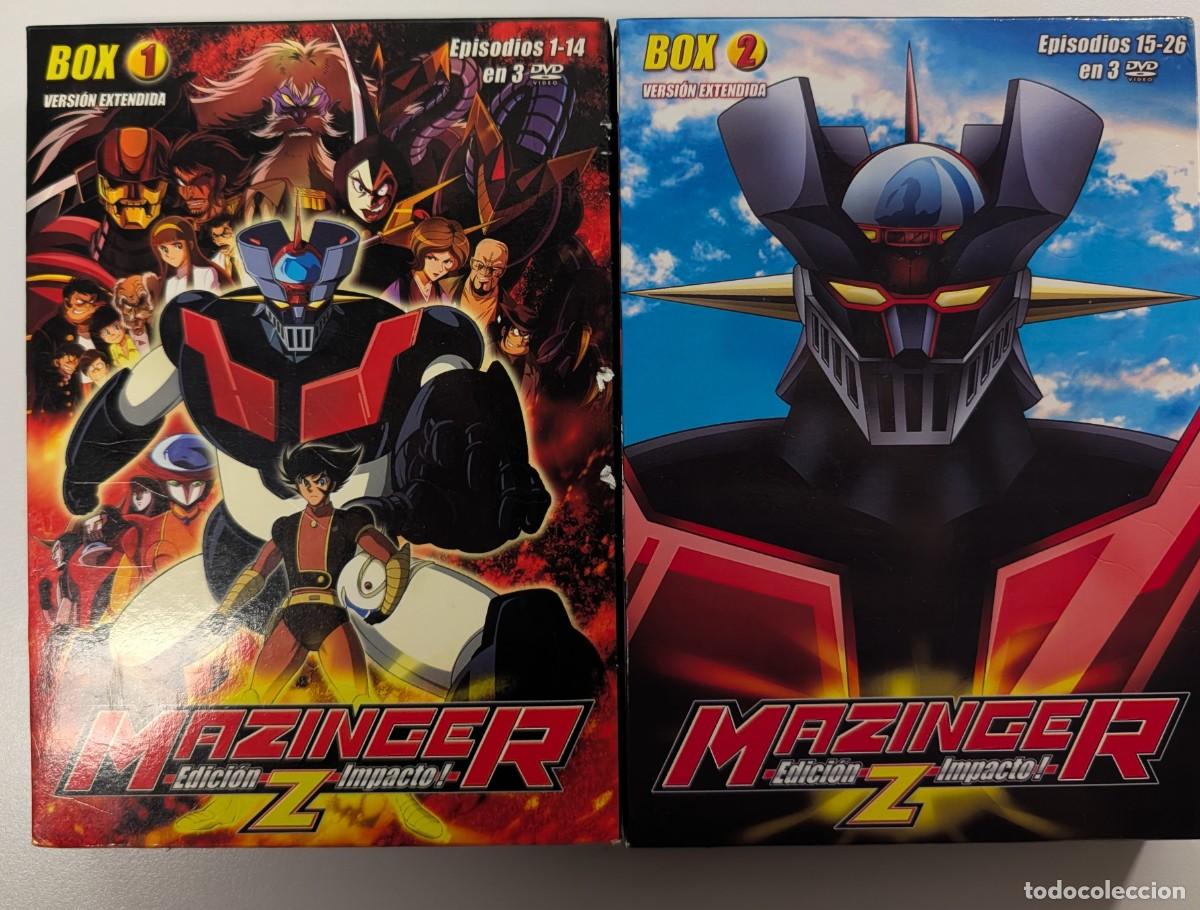 Cine: Mazinger Z Edici&oacute;n Impacto &middot; Box 1 y 2 &middot; 6 DVD