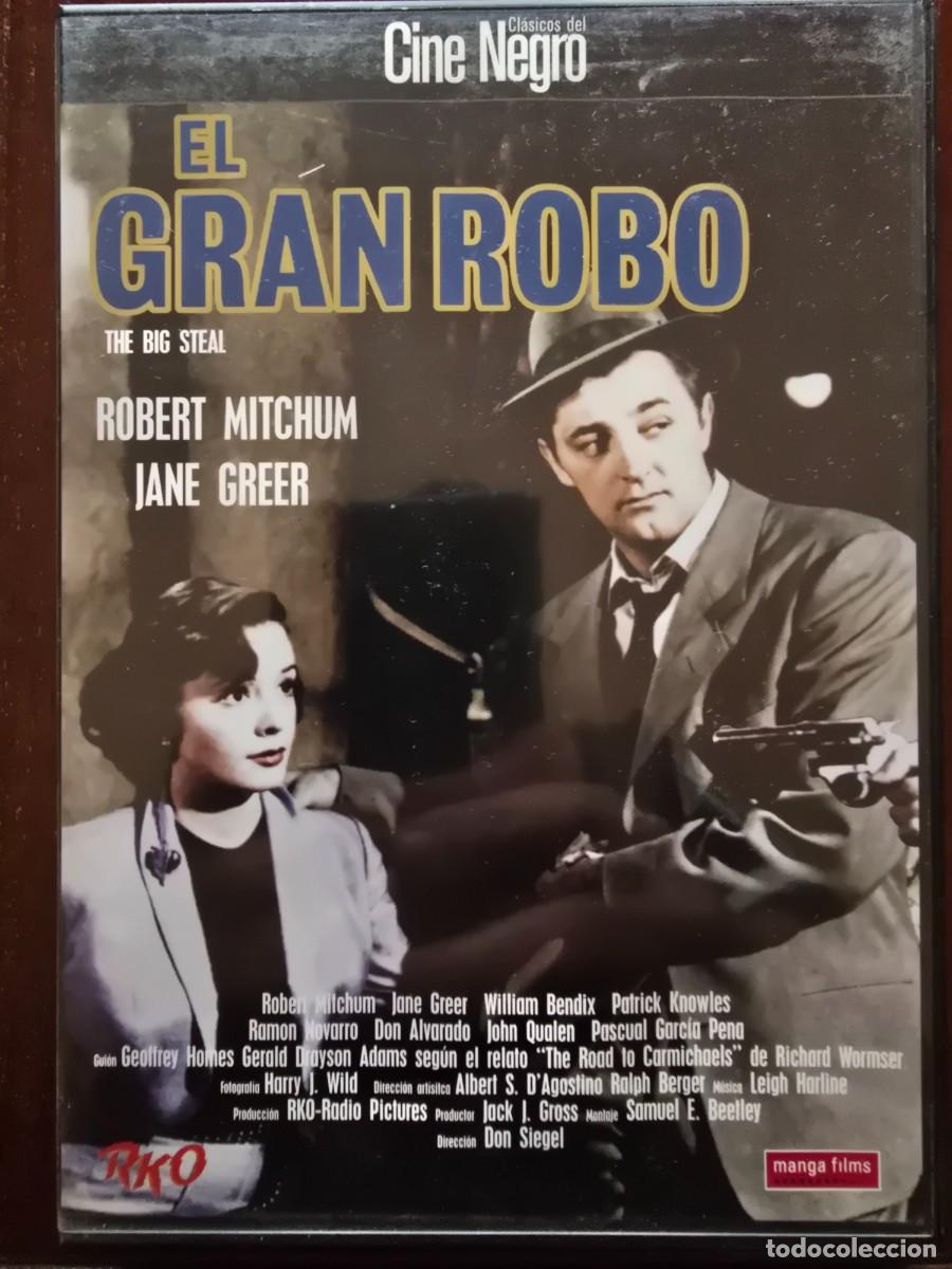 Cine: DVD El Gran Robo.Robert Mitchum