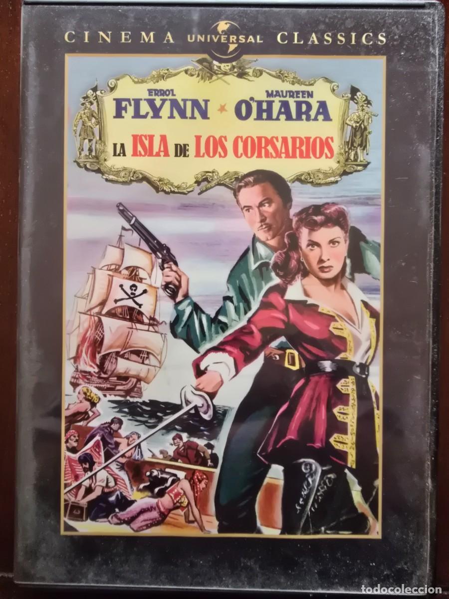 Cine: DVD La Isla de los Corsarios.Errol Flynn