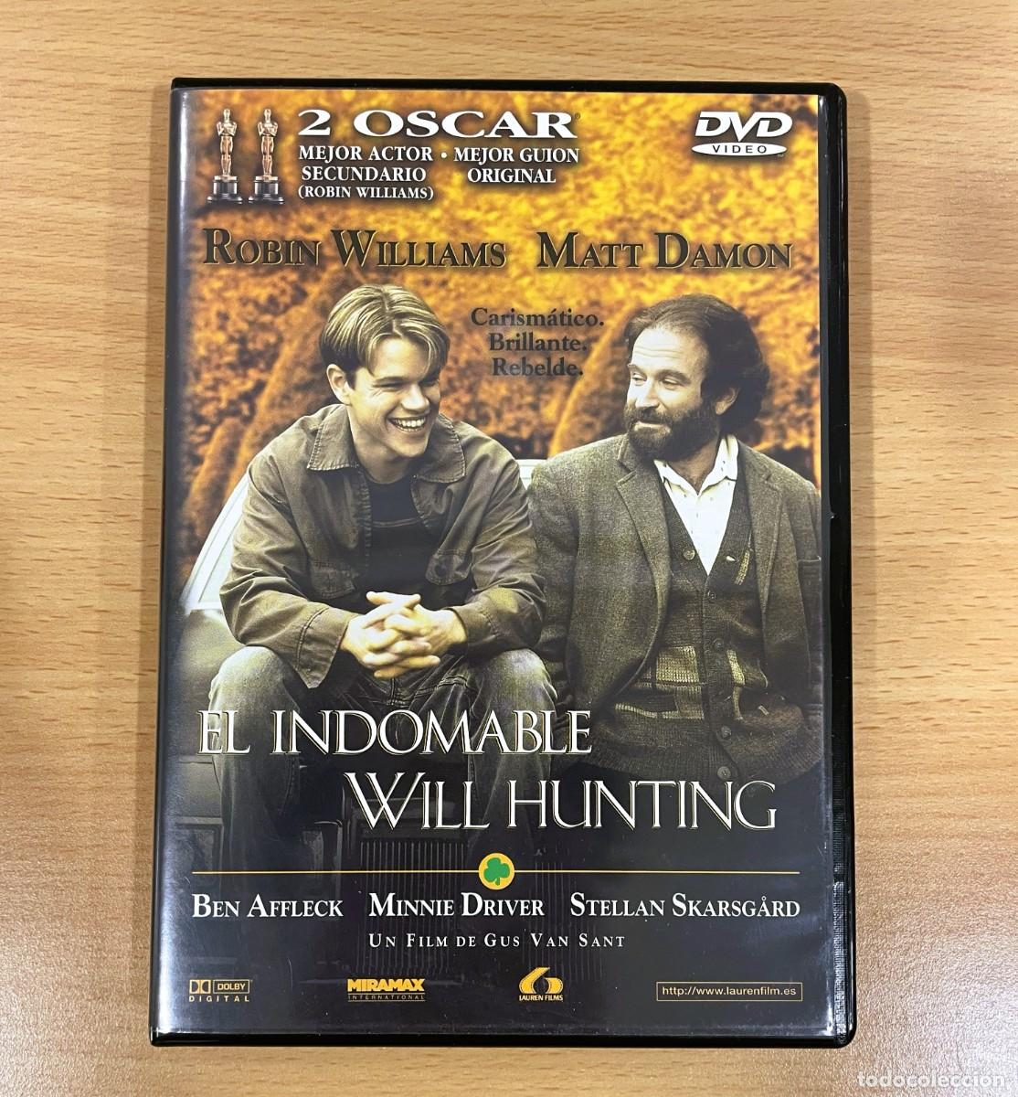 Cine: DVD CINE SOBRE LA AMISTAD CON MATT DAMON Y ROBIN WILLIAMS - EL INDOMABLE WILL HUNTING (1997)
