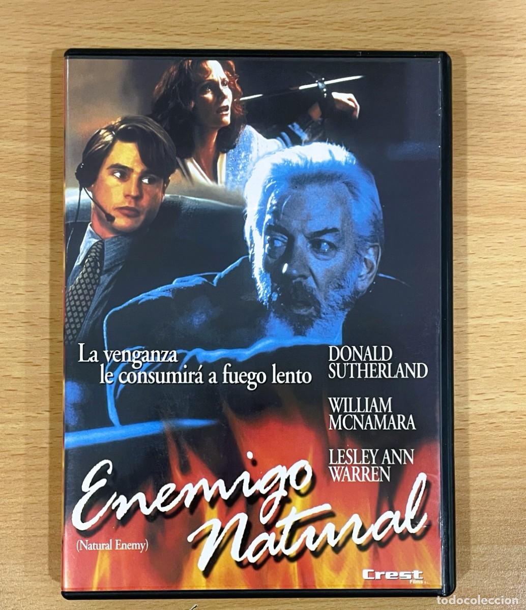Cine: DVD CINE DE INTRIGA CON DONALD SUTHERLAND - ENEMIGO NATURAL (1996)