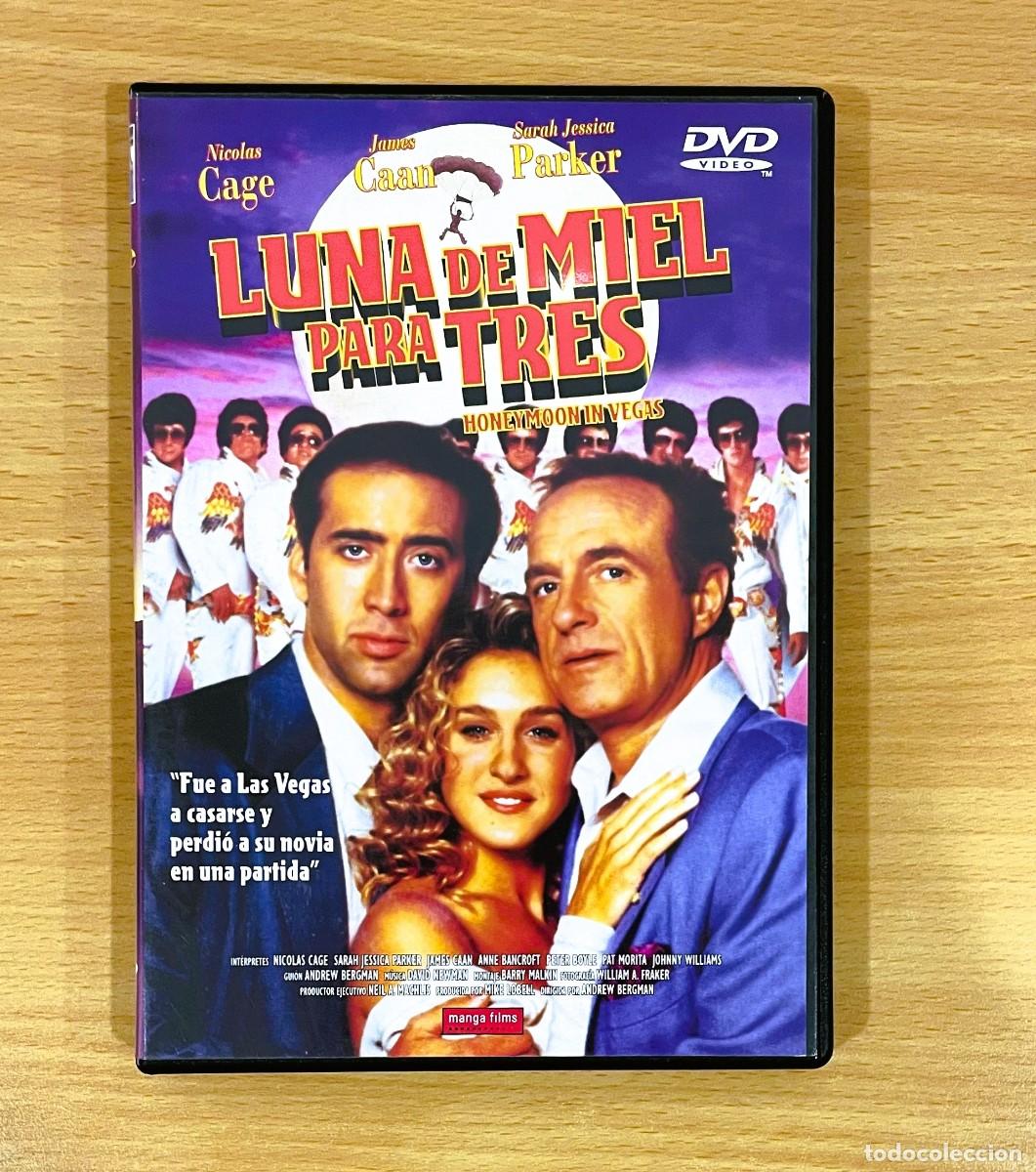 Cine: DVD CINE COMEDIA CON NICOLAS CAGE Y JAMES CAAN - LUNA DE MIEL PARA TRES (1992)