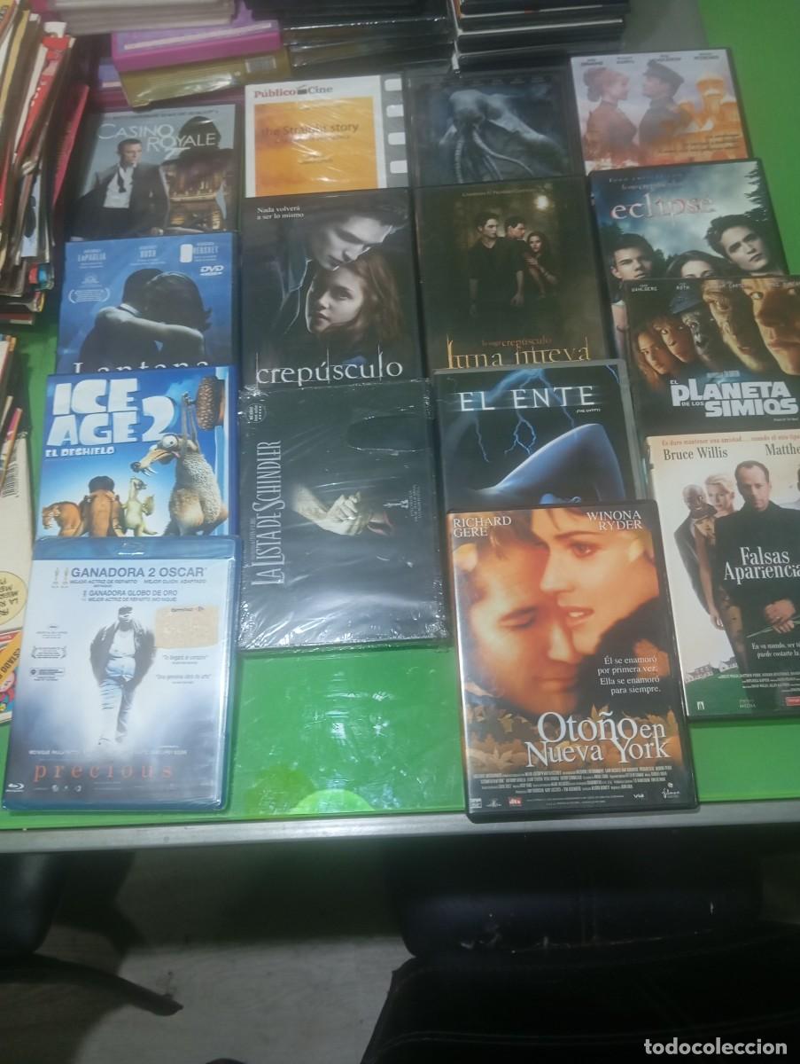 Cine: Megalote 15 Pel&iacute;culas: Trilog&iacute;a Crep&uacute;sculo completa, La Lista de Schindler, Casino Royale +1BLURAY