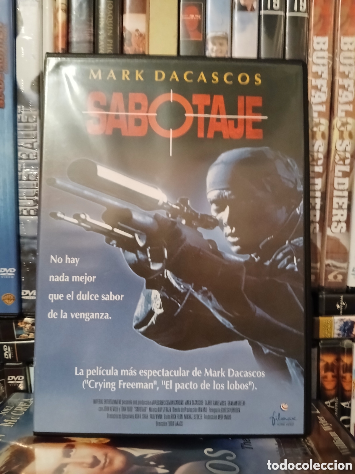 Cine: Sabotaje Mark Dacascos DVD CineYVideojuegosAlMejorPrecio