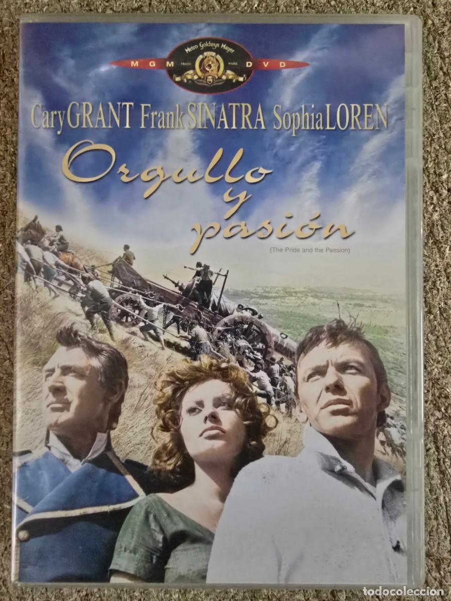 Cine: DVD Orgullo y Pasion.Gary Grant.Frank Sinatra.Sophia Loren