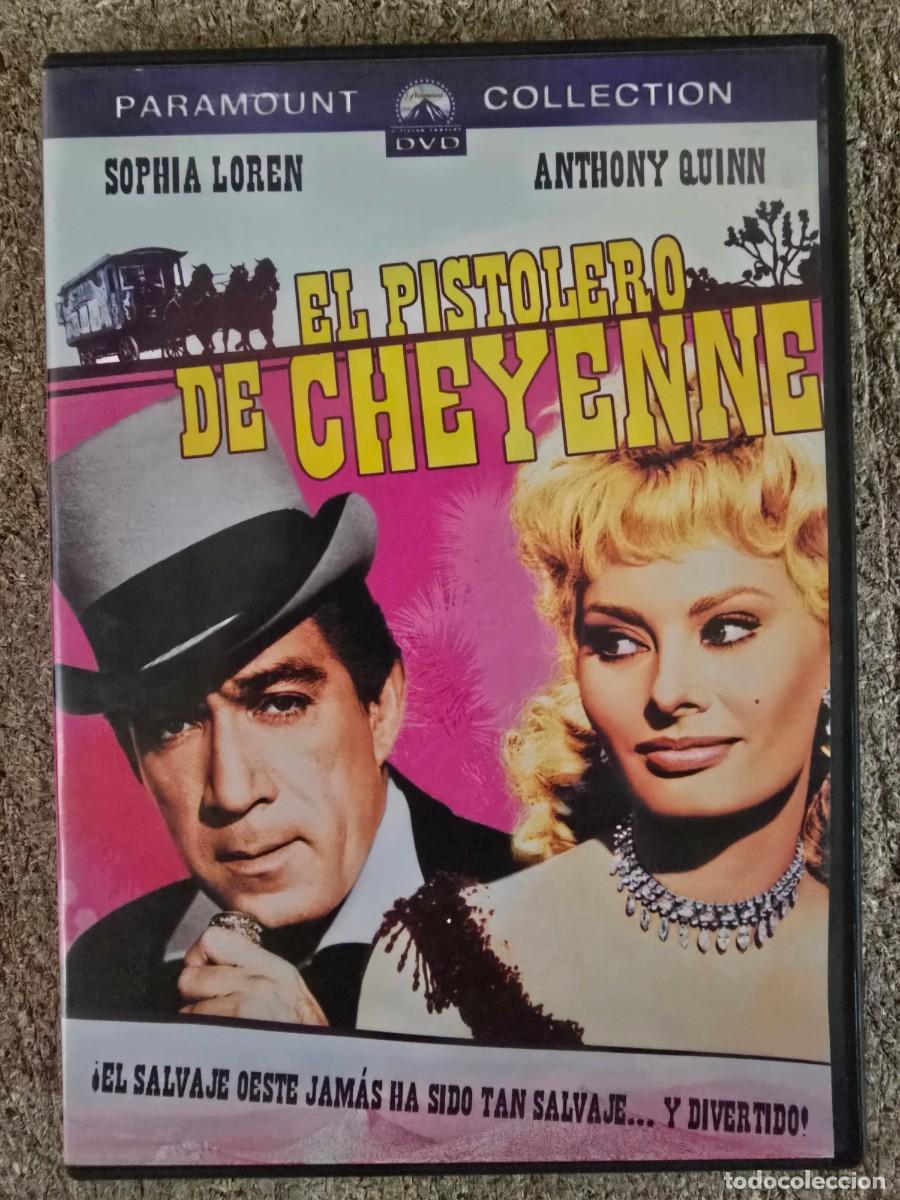 Cinema: DVD El Pistolero de Cheyenne.Sophia Loren.Anthony Quinn
