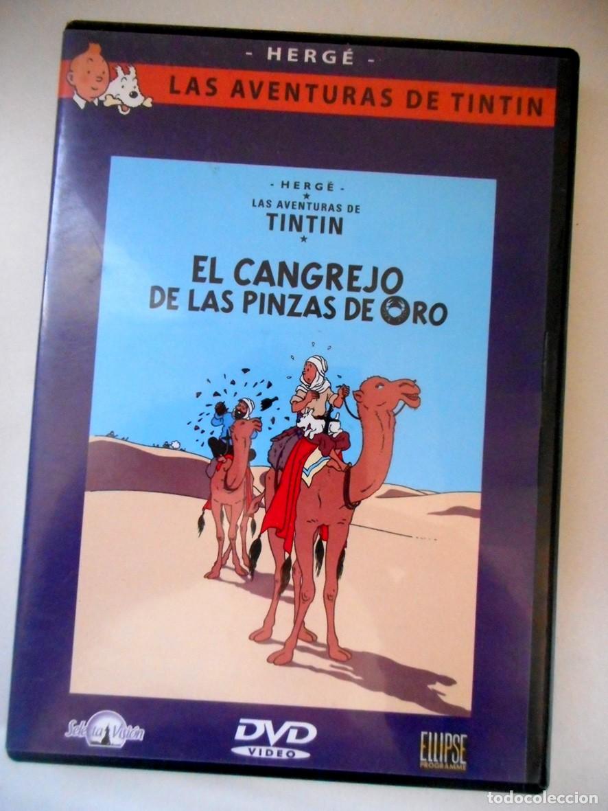 Cinema: LAS AVENTURAS DE TINTIN EL CANGREJO DE LAS PINZAS DE ORO (DVD) ANIMACI&Oacute;N 1991