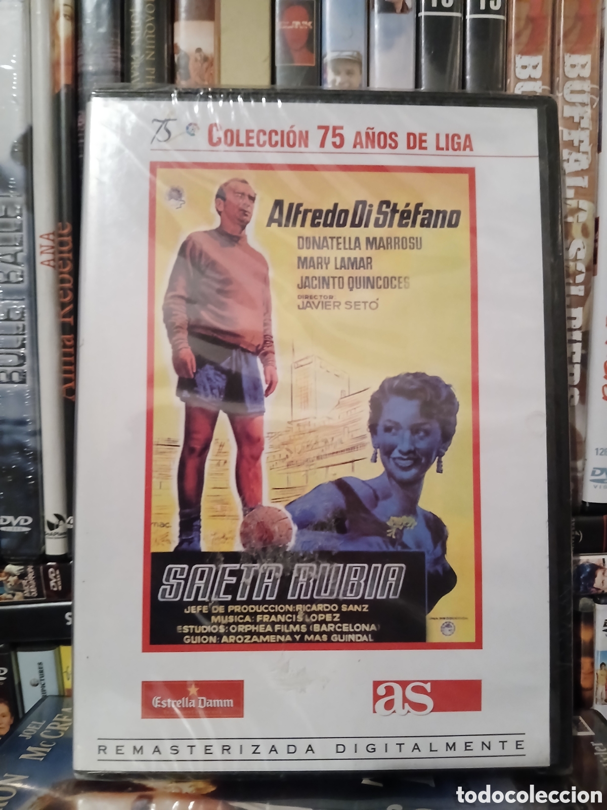 Cinema: NUEVO Saeta Rubia Alfredo Di St&eacute;fano DVD CineYVideojuegosAlMejorPrecio