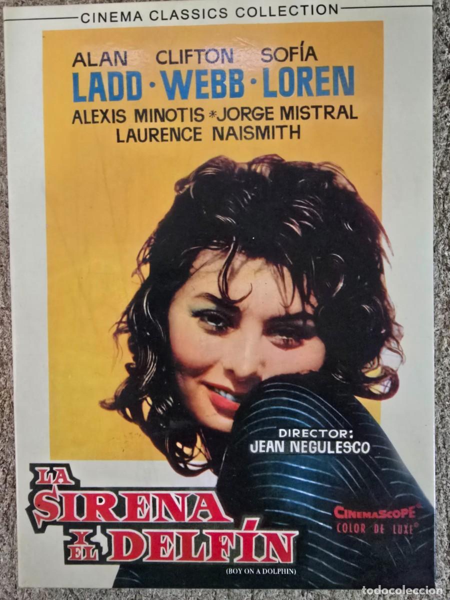 Cine: DVD La Sirena y el Delfin.Sophia Loren