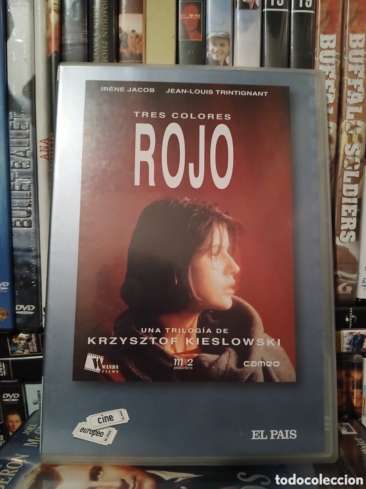 Cine: Tres Colores Rojo DVD Tapa Fina CineYVideojuegosAlMejorPrecio