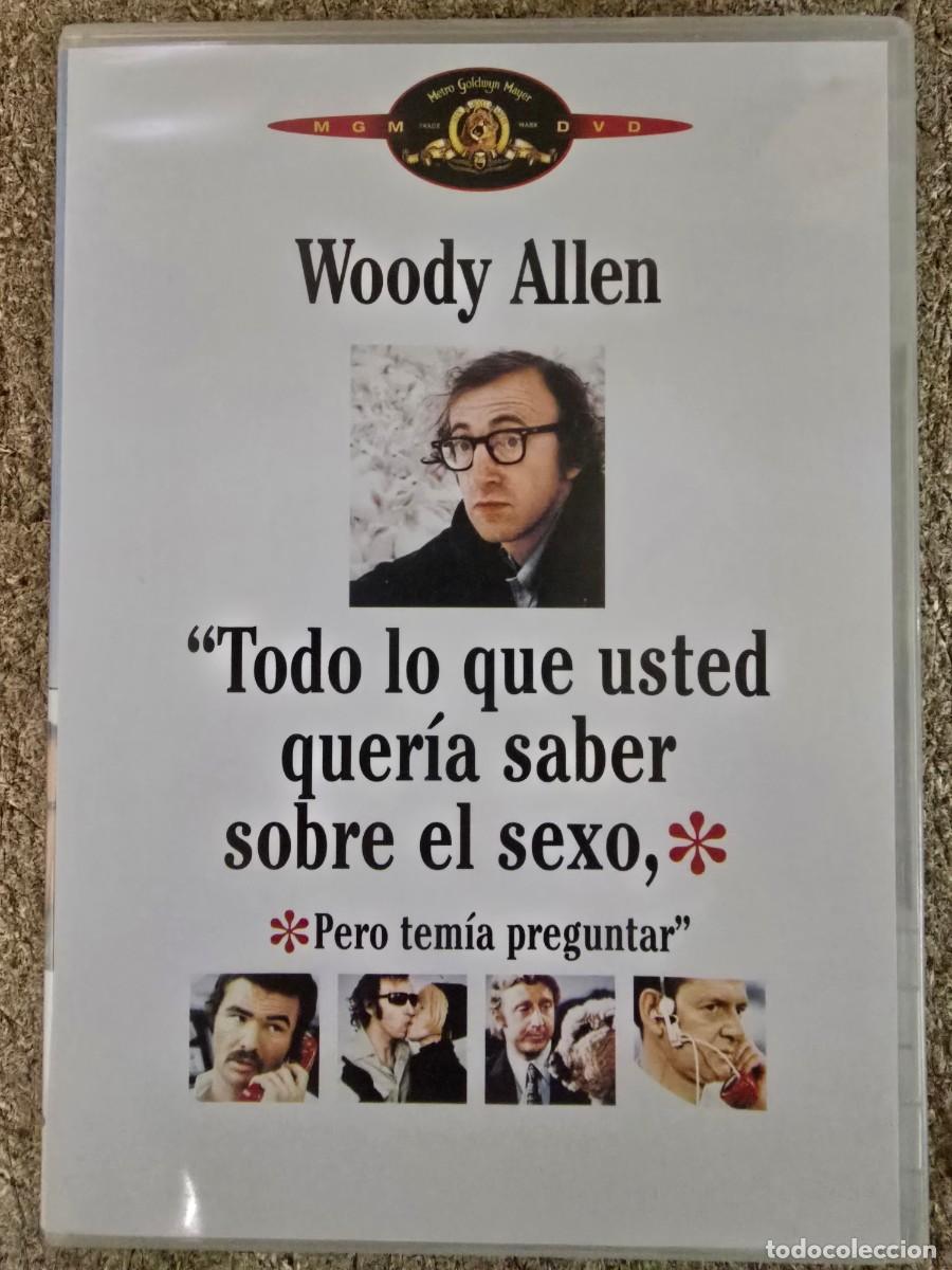 Cine: DVD Todo lo que usted queria saber sobre el Sexo.Woody Allen