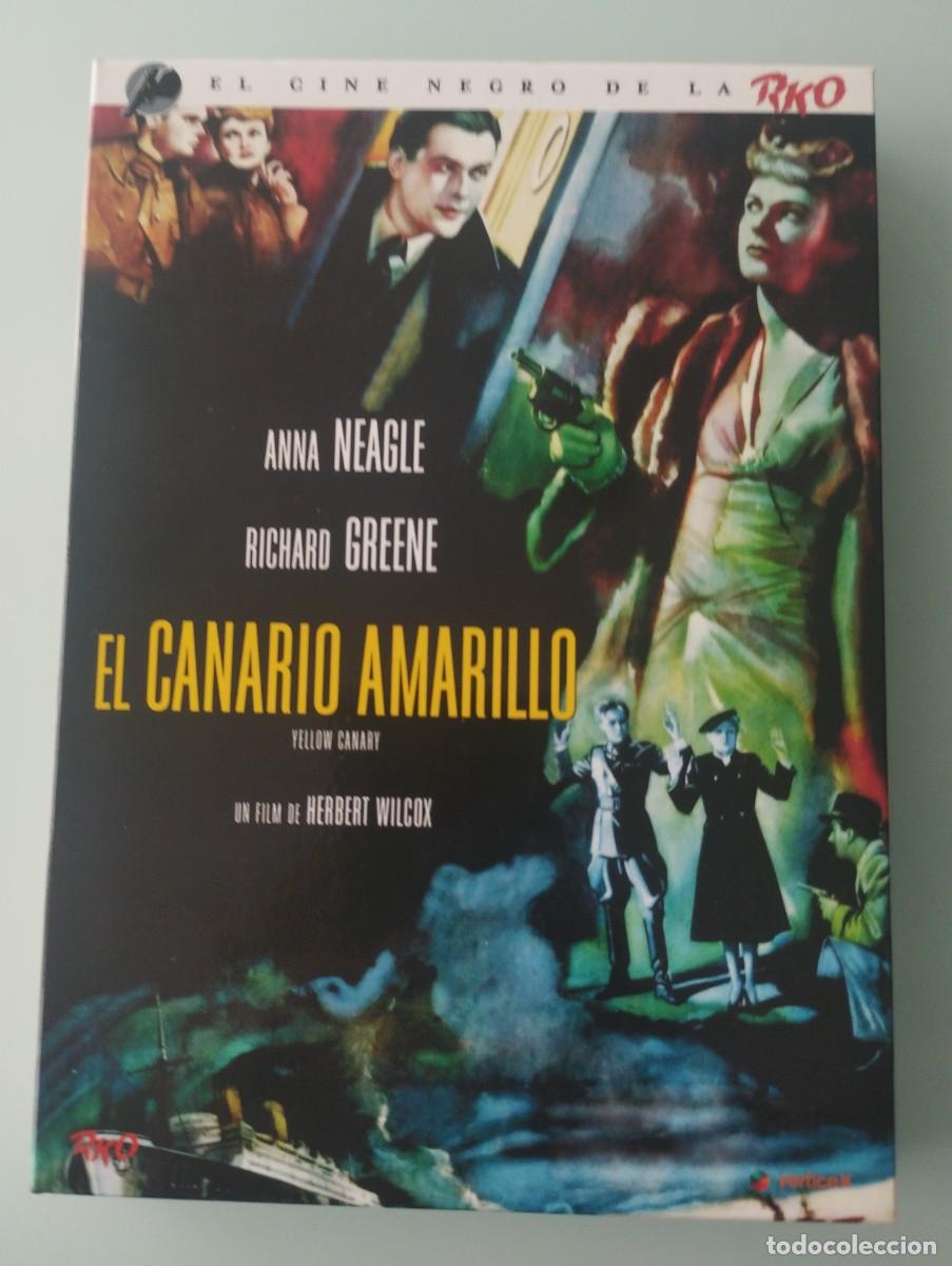 Cine: DVD El canario amarillo de Herbert Wilcox incluye libreto de 24 paginas