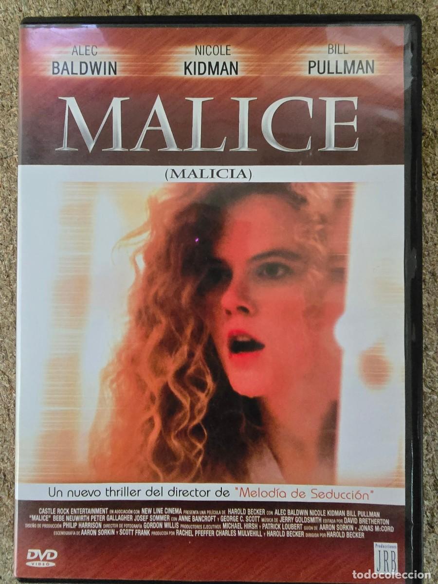 Cine: DVD Malicia.Nicole Kidman.Alec Baldwin