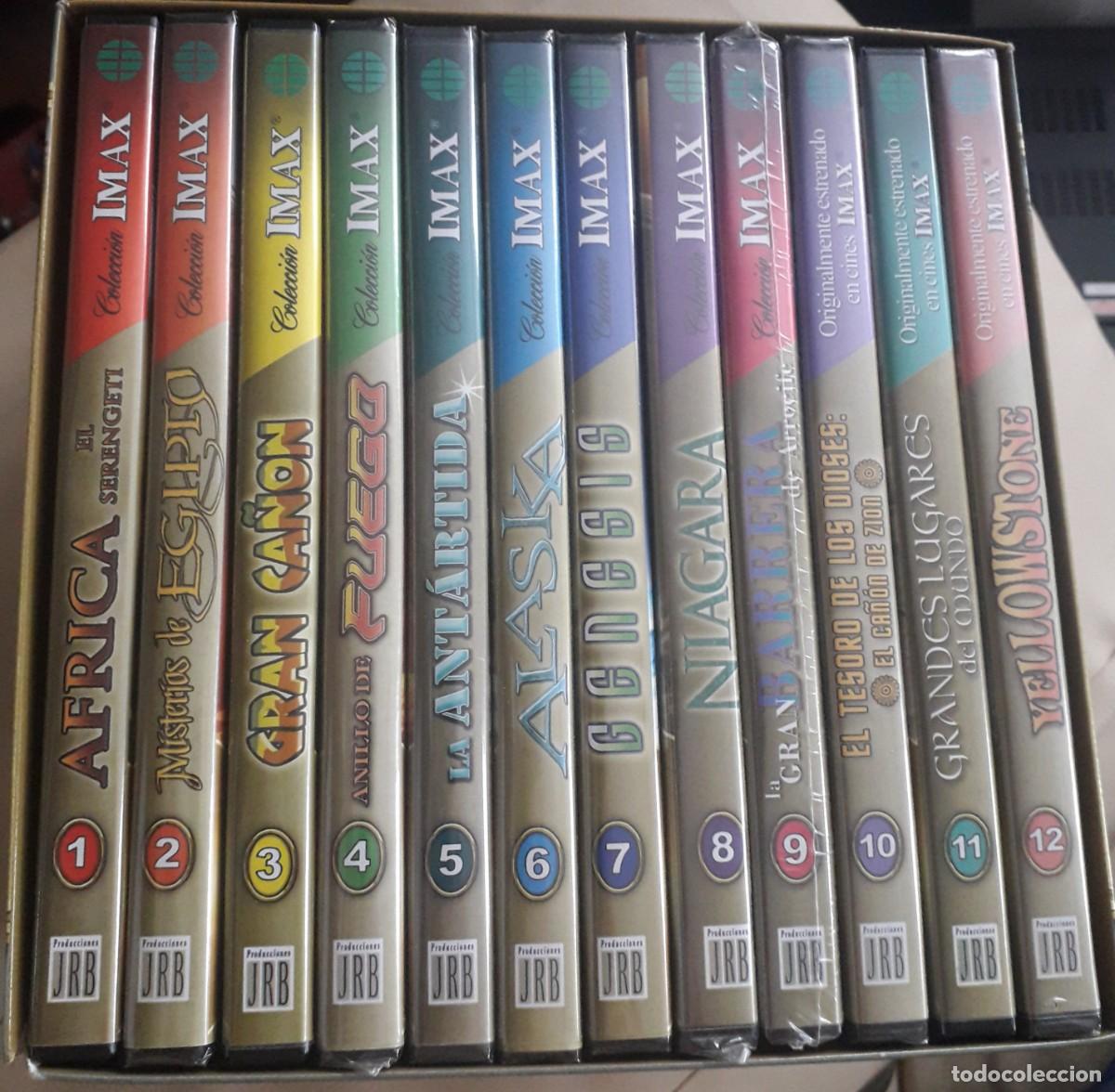 Cinema: Colecci&oacute;n Imax. Viaje por el planeta en 12 DVDs.