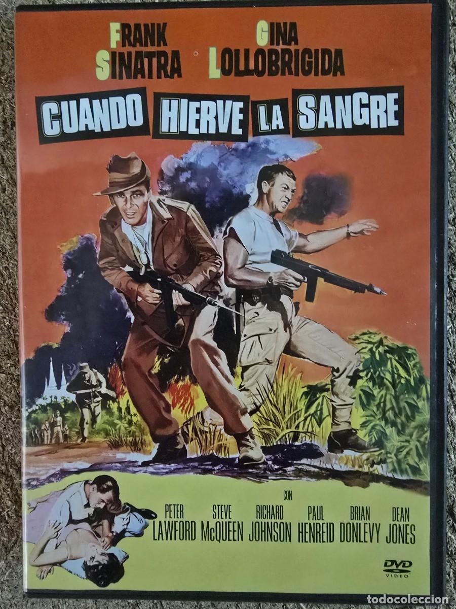 Cine: DVD Cuando Hierve la Sangre.Frank Sinatra.Gina Lollobrigida