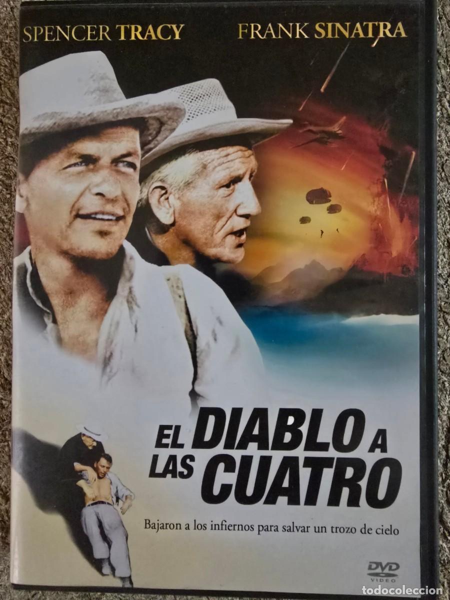Cine: DVD El Diablo a las Cuatro.Frank Sinatra.Spencer Tracy