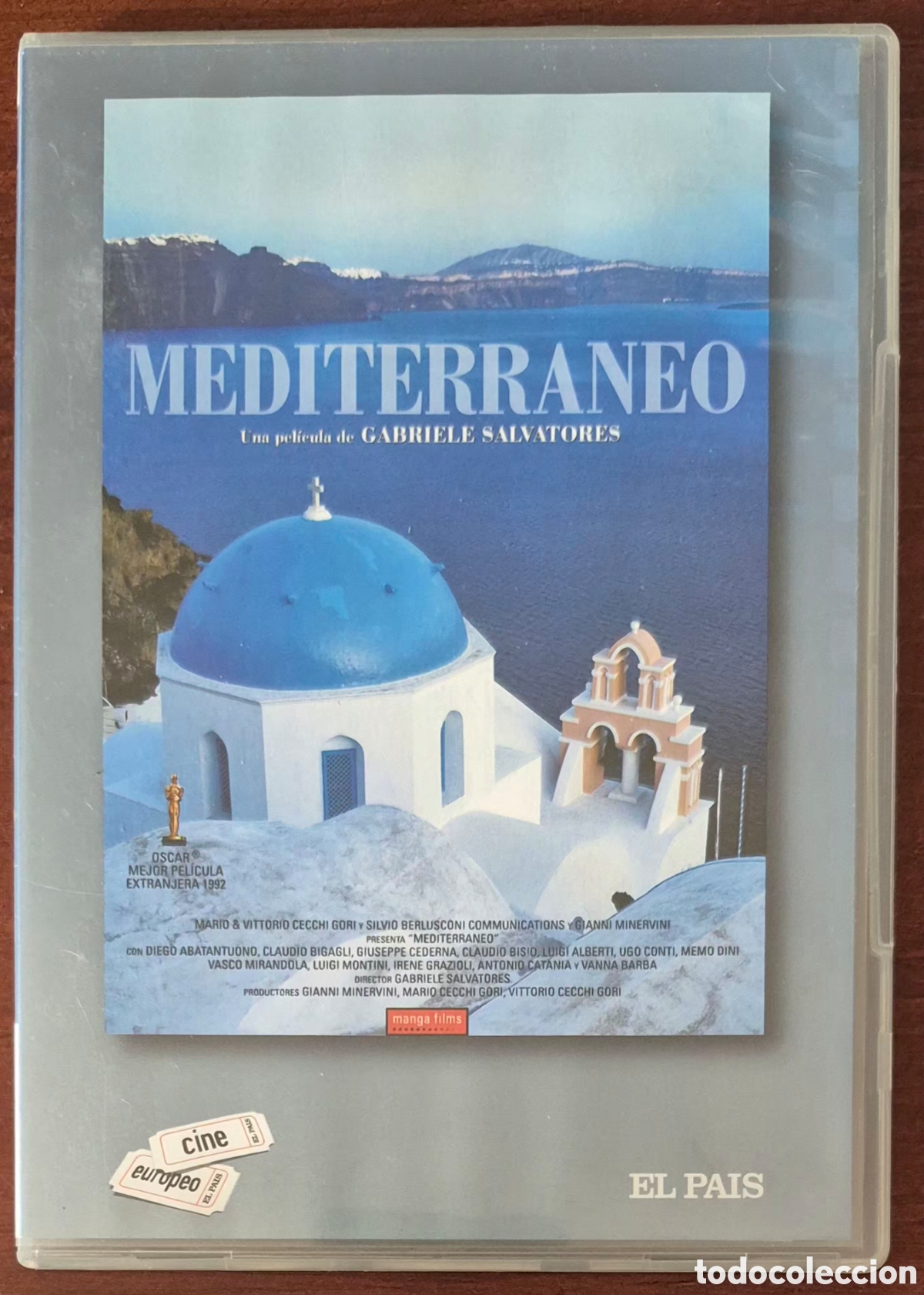 Cine: DVD - MEDITERRANEO (AUDIOS EN ITALIANO, CASTELLANO)