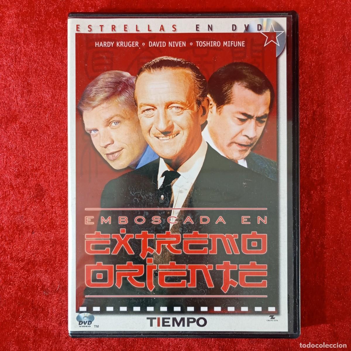 Cine: EMBOSCADA EN EXTREMO ORIENTE - HARDY KRUGER - DAVID NIVEN - TIEMPO - DVD VIDEO / 594