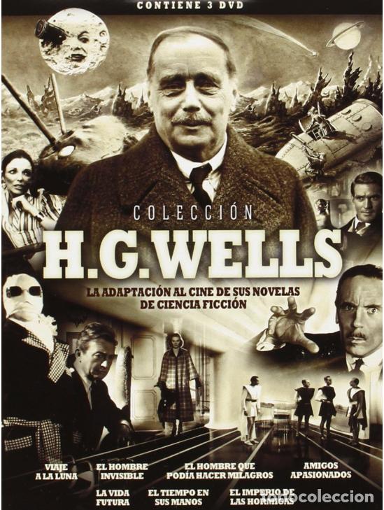Cine: H.G.Wells Colecci&oacute;n DVDs Como nuevos