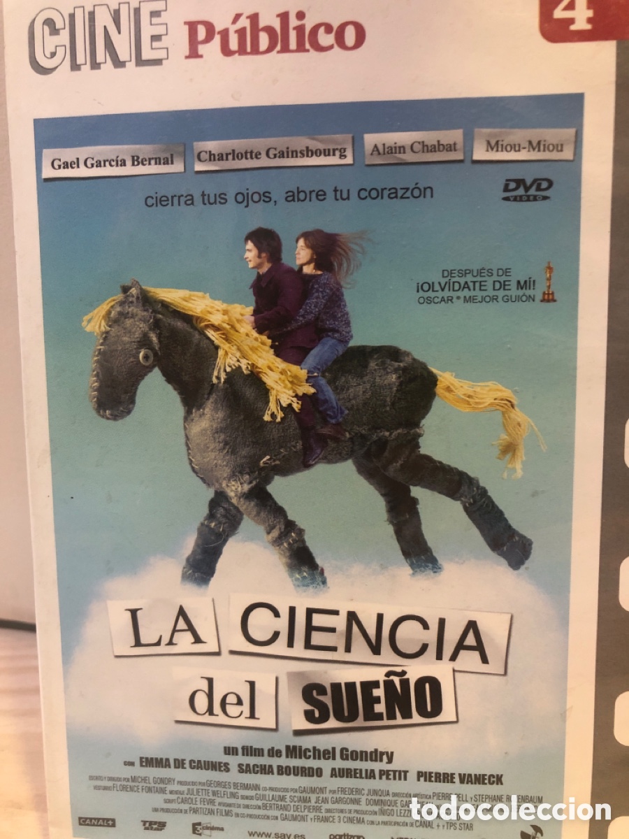 Cinema: DVD La ciencia del sue&ntilde;o. Gael Garc&iacute;a Bernal