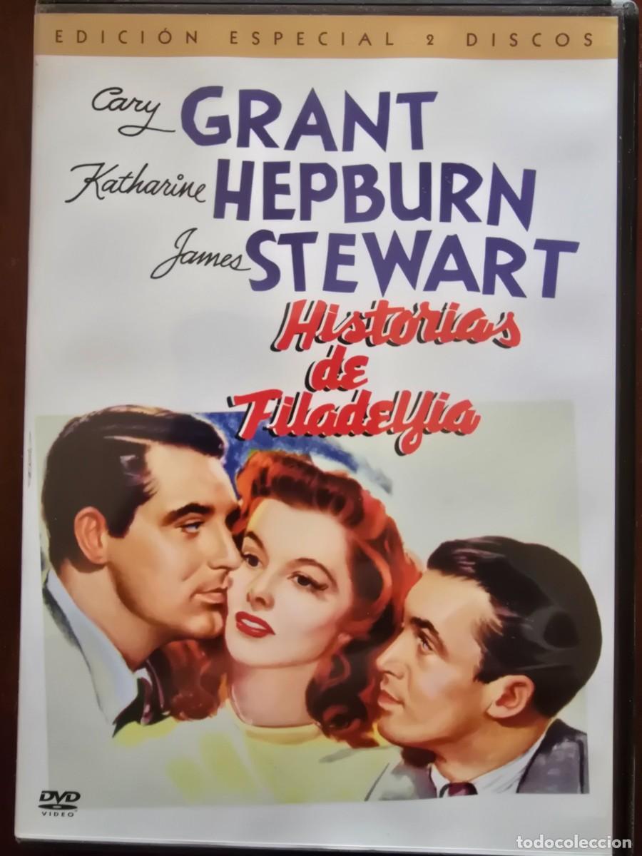 Cine: 2 DVD Historias de Filadelfia.Gary Grant
