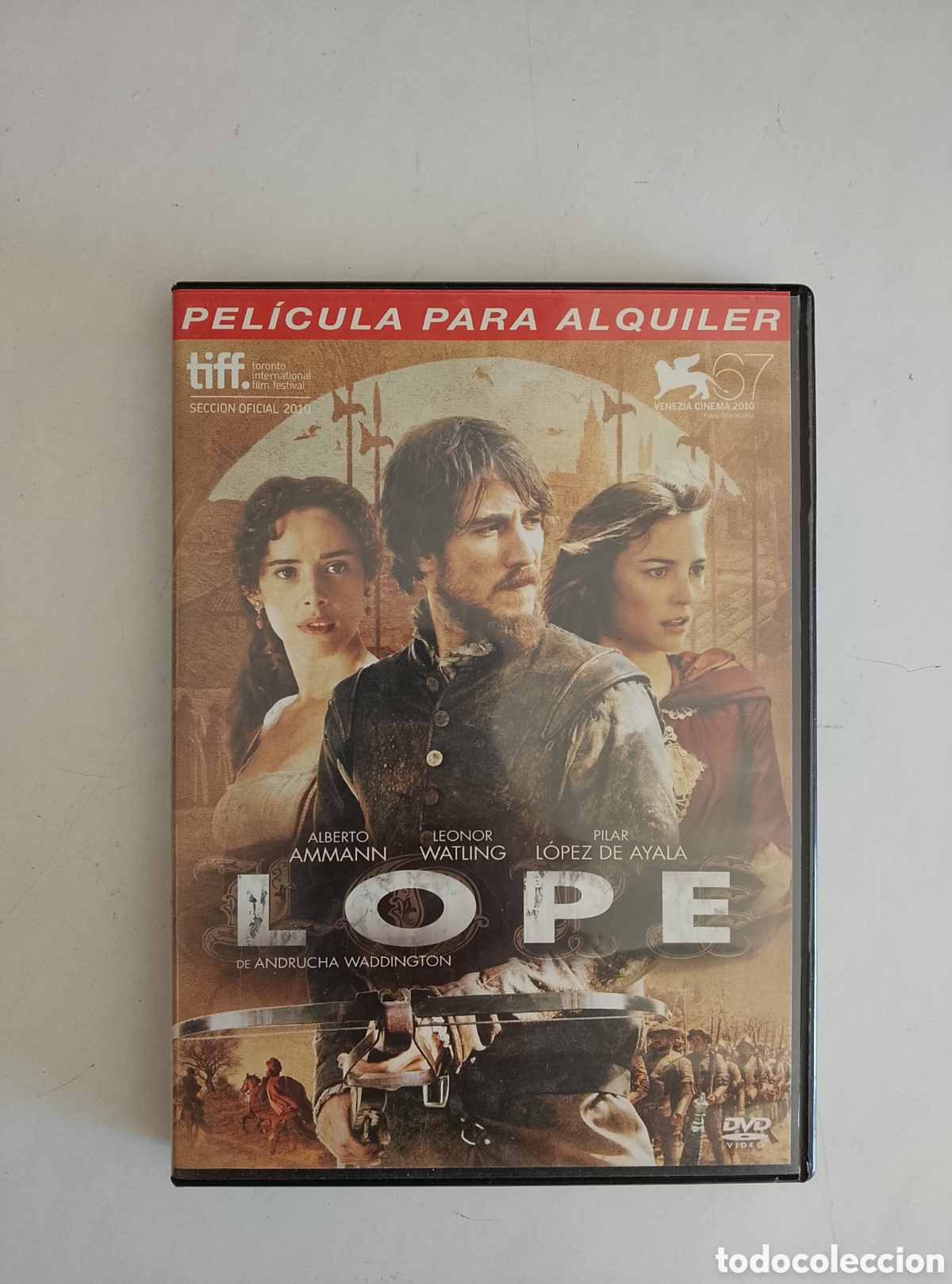 Cine: PELICULA DVD LOPE (edici&oacute;n alquiler)
