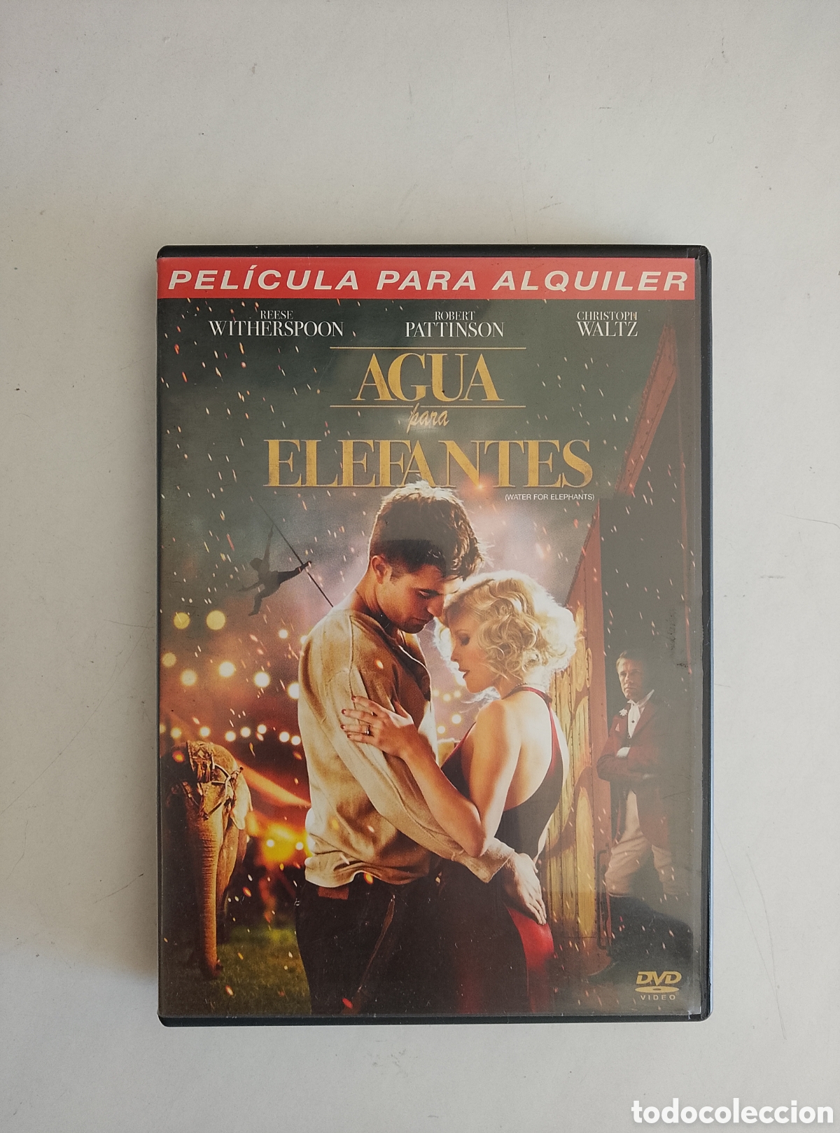 Cine: PELICULA DVD AGUA PARA ELEFANTES