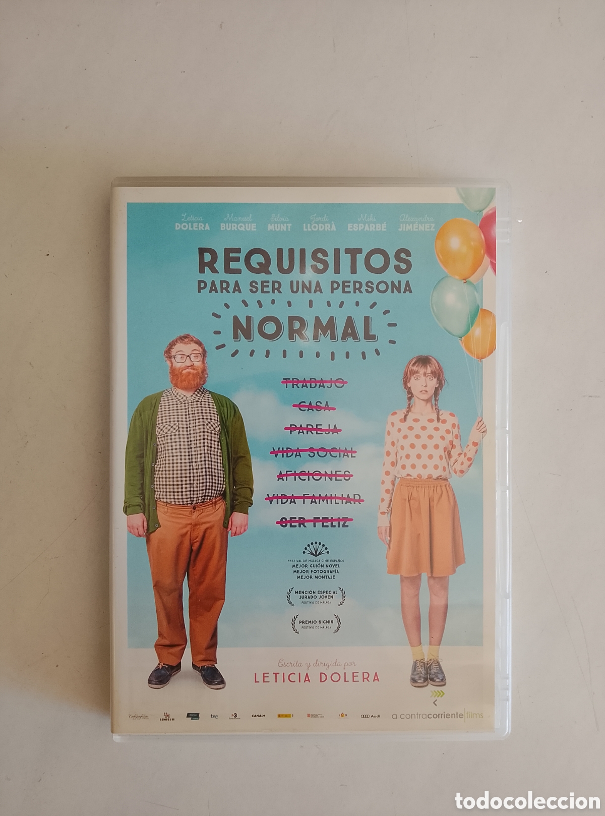 Cine: PELICULA DVD REQUISITOS PARA SER UNA PERSONA NORMAL