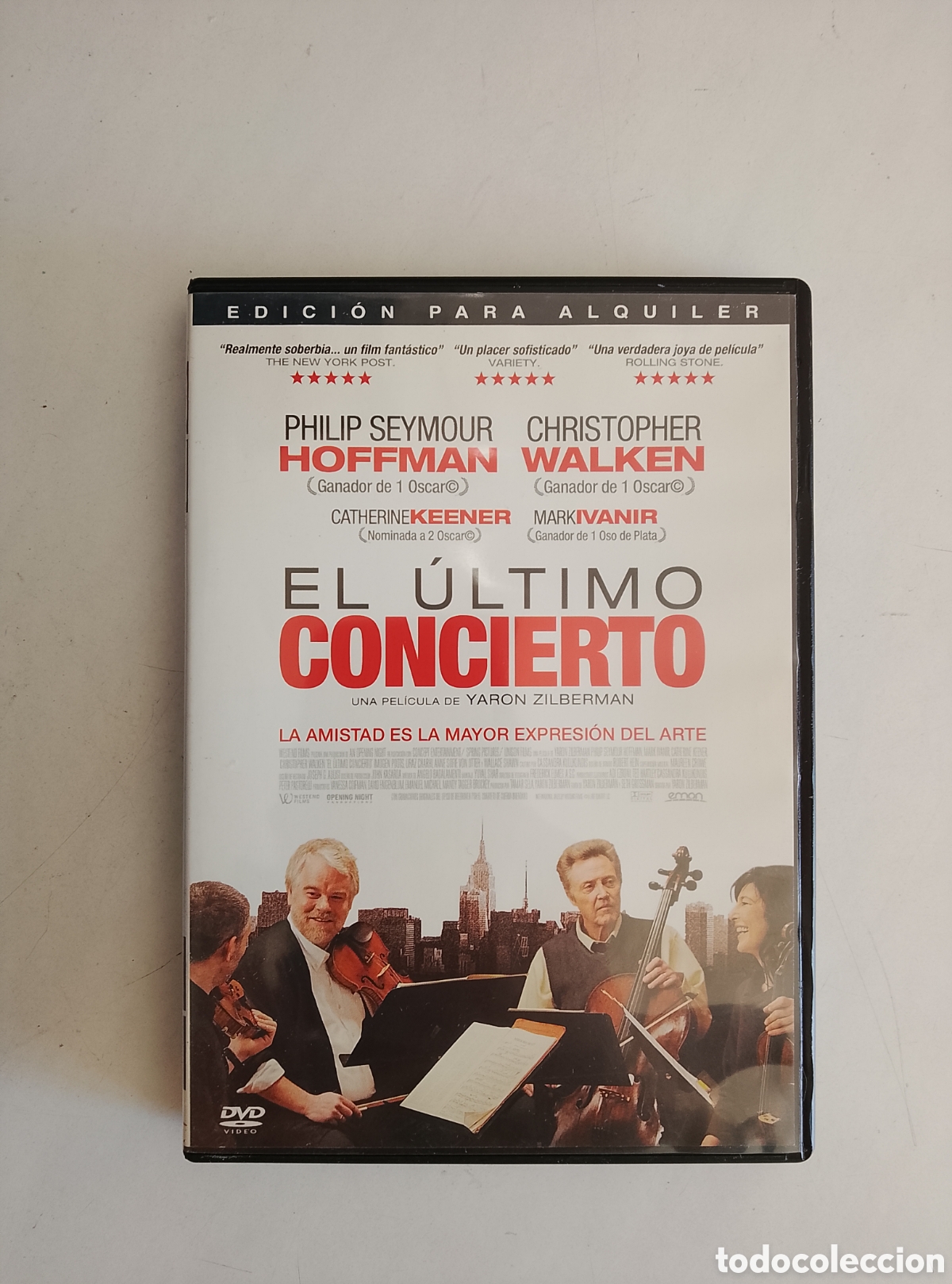 Kino: PELICULA DVD EL &Uacute;LTIMO CONCIERTO