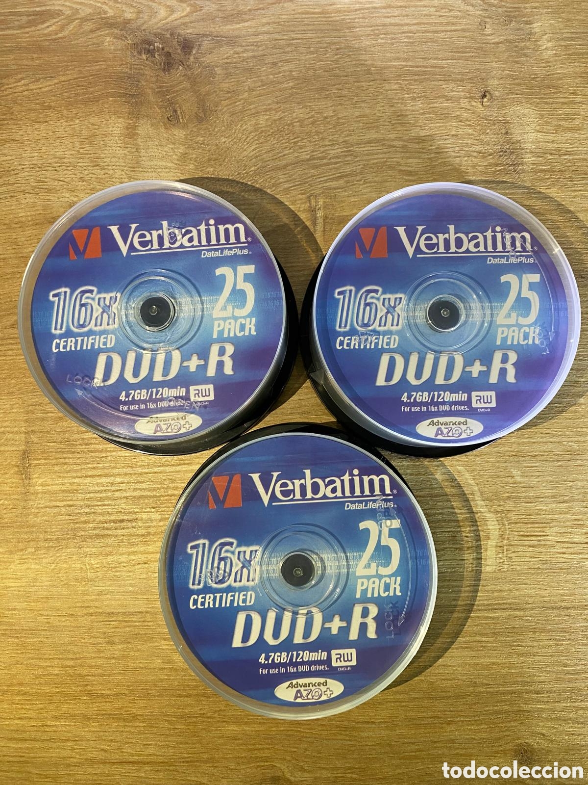 Cinema: 75 DVD+R Verbatim DataLifePlus 4,7 GB 16x