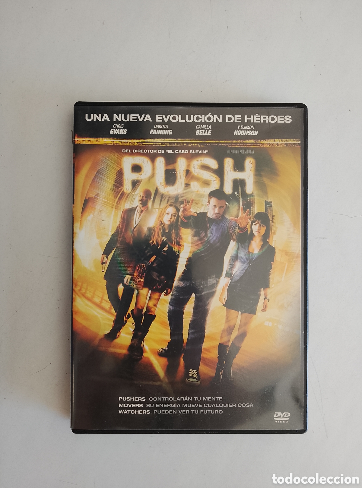 Cine: PELICULA DVD PUSH (chris evans) - Foto 1