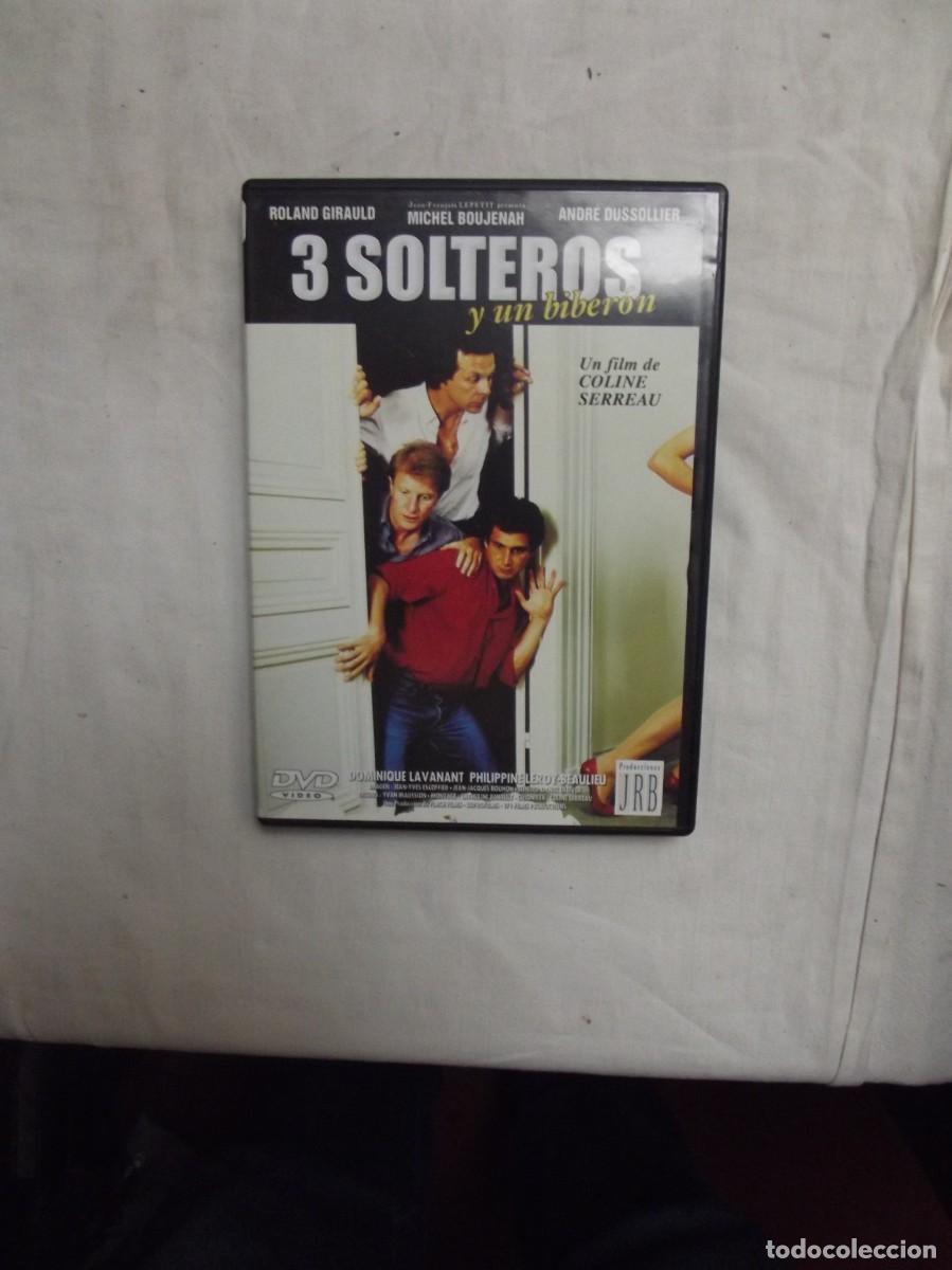 Cine: DVD 3 SOLTEROS Y UN BIBERON CON ROLAND GIRAULD , ANDRE BUSSOLLIER